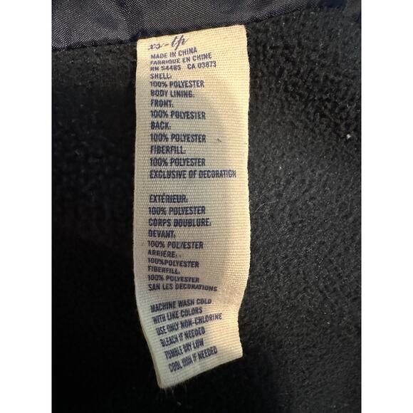 EUC American Eagle Puffer Vest Navy Blue Women's Size XS Great for Fall! - Picture 9 of 9